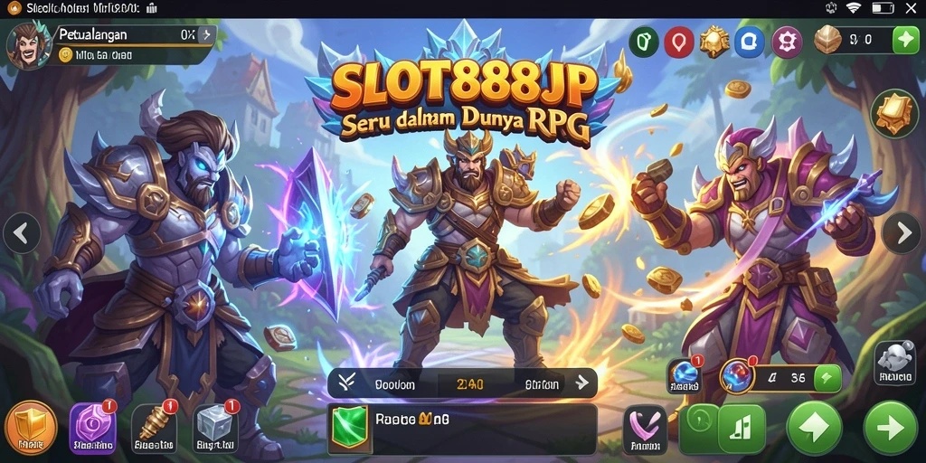 Tampilan gameplay menyenangkan dan interaktif dalam SLOT88JP.